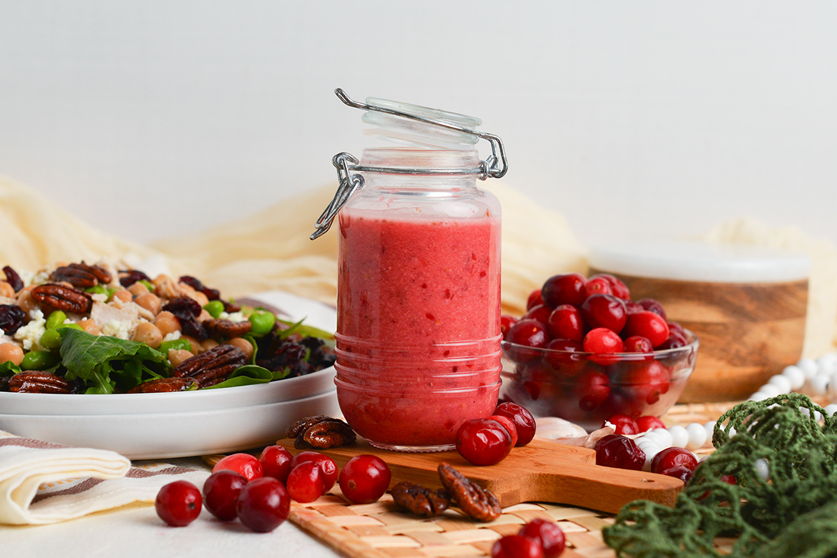 Minute Cranberry Vinaigrette: Sweet, Tart, & Versatile