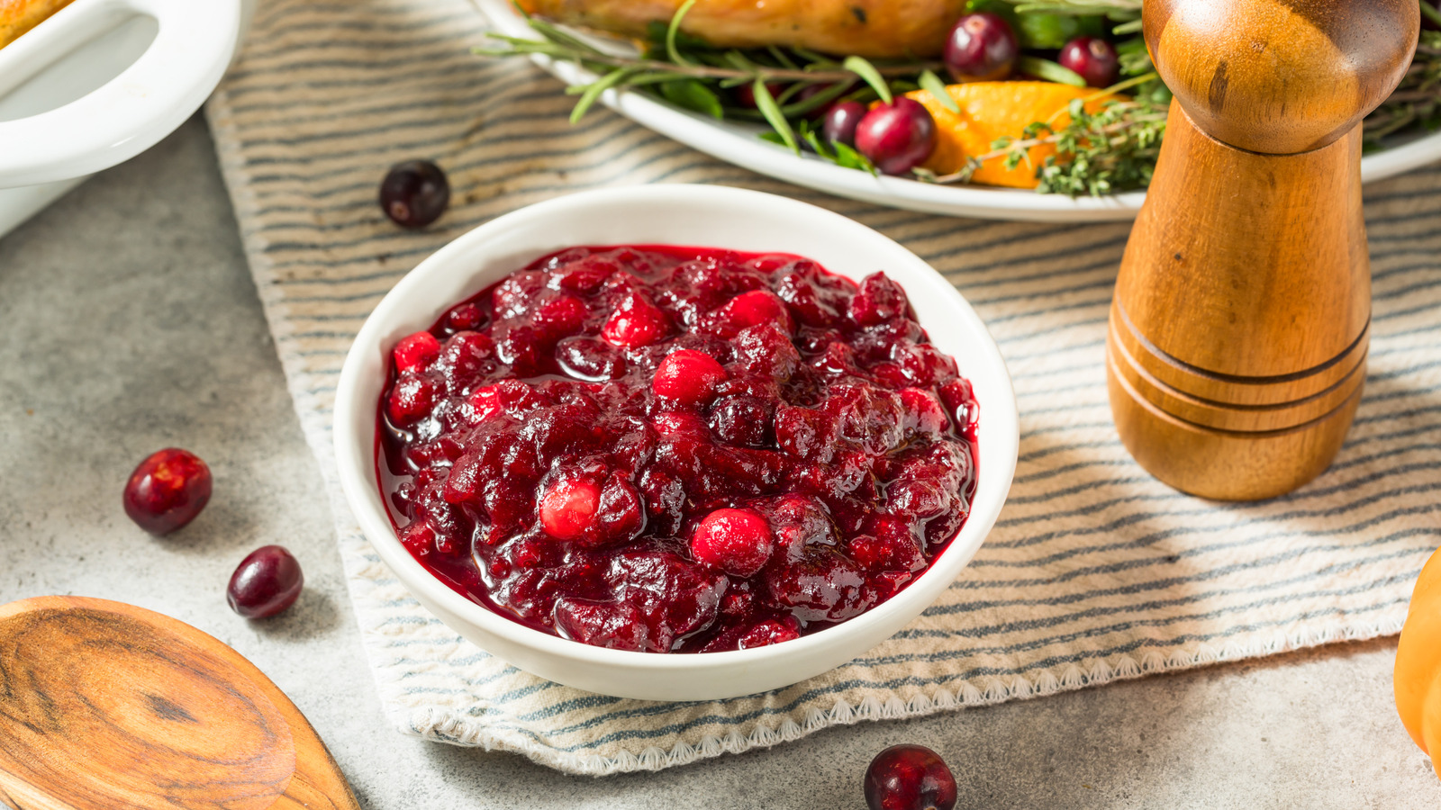 Transform Leftover Cranberry Sauce into Tangy Salad Dressing